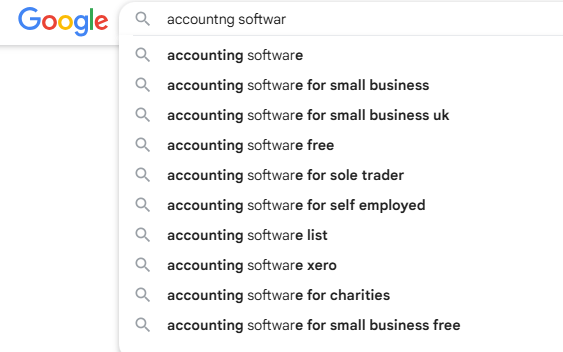 Google autocomplete Google autocomplete