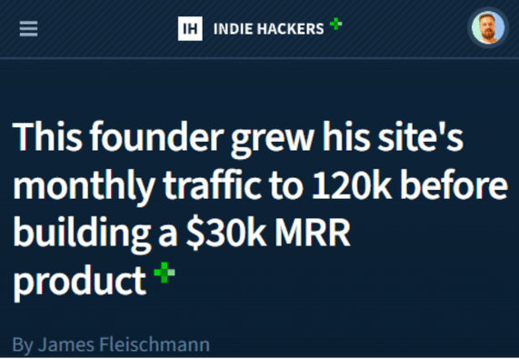 Indie Hacker Interview Indie Hacker Interview