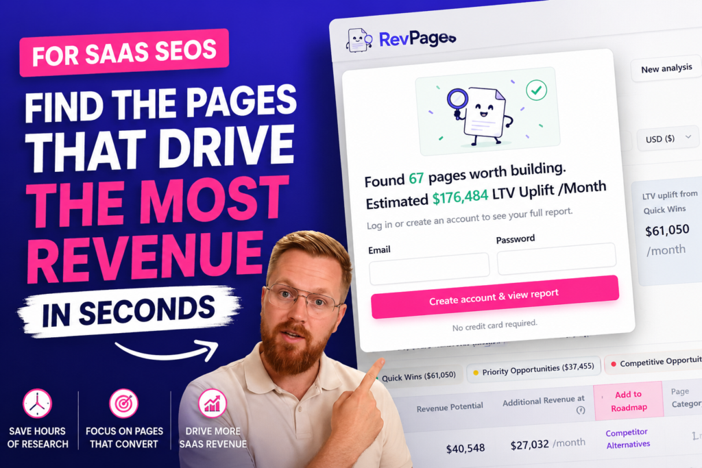 RevPages - SEO platform for discovering and building profitable pages RevPages - SEO platform for discovering and building profitable pages